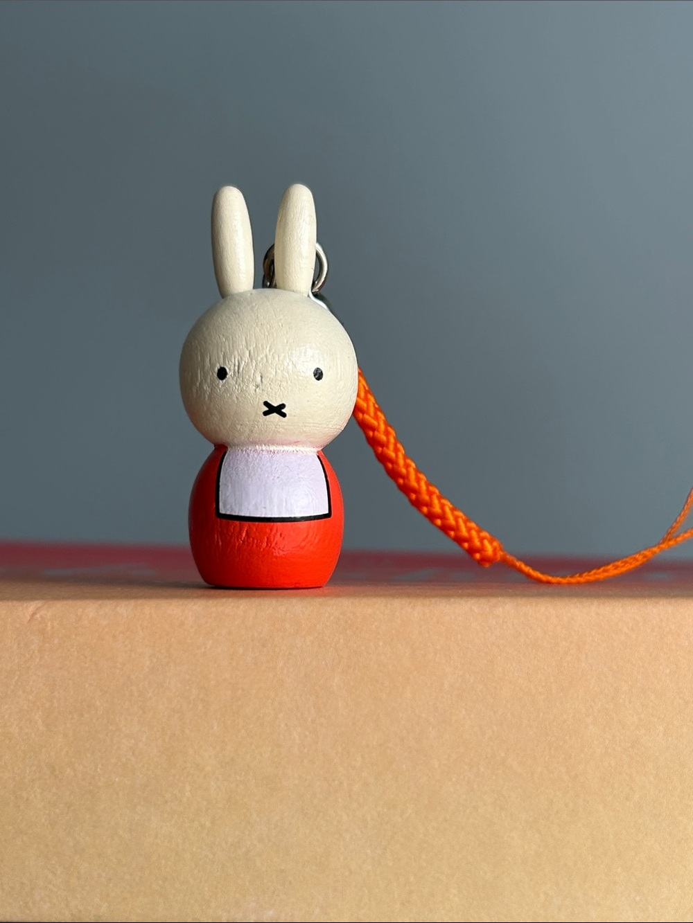 1990s Miffy Bunny Japanese Wooden Charm T-Arts